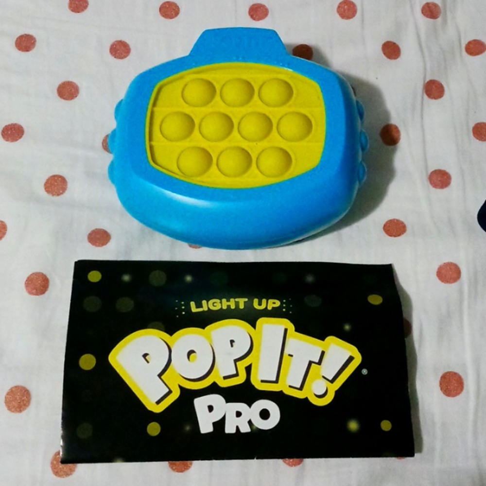 PopIt! Pro Game Working Game W/ Instructions